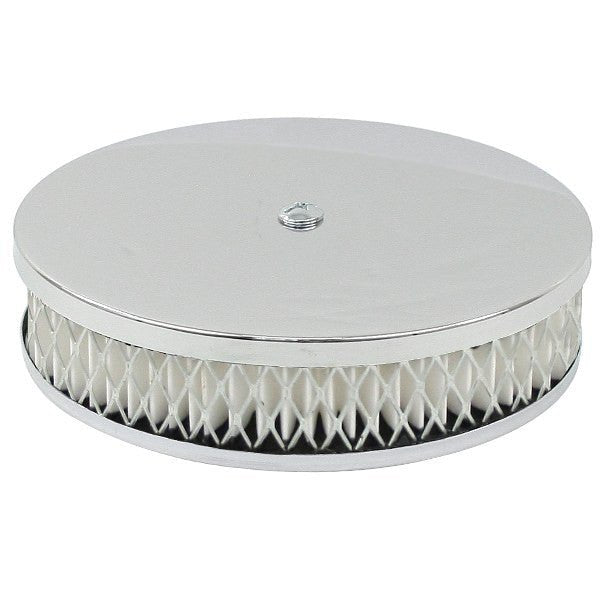 Empi 9076 Chrome Round Air Cleaner For Classic Vw Air - cooled Volkswagens - Moore Parts