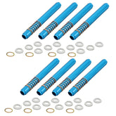 Empi 9096 Aluminum Spring Loaded Push Rod Tube Vw Bug 1600cc Base Engine, Set 8 - Moore Parts