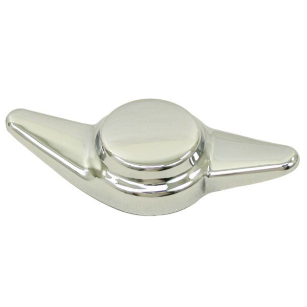 Empi 9620 Chrome Wheel Center Knock - Offs / 2 Spoke Spinners, Set Of 4 - Moore Parts