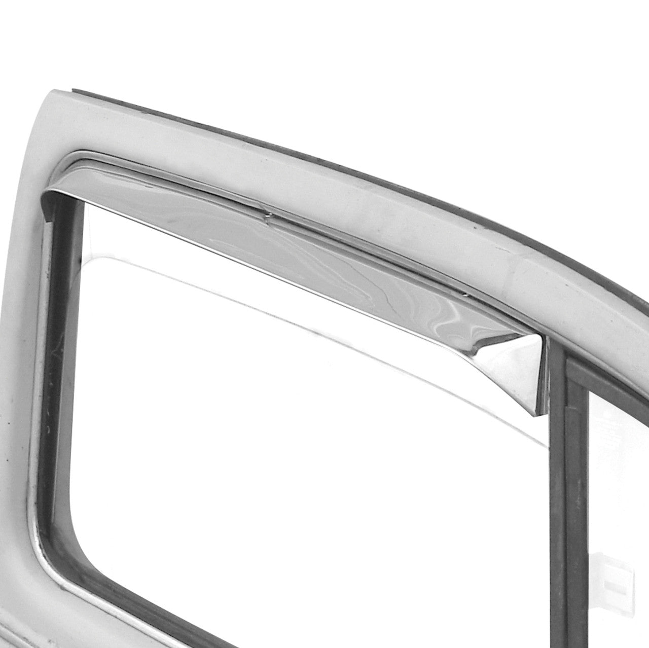 Empi 9742 Stainless Steel Vent Shades, Vw Type 2 Bus 1968 - 79, Pair - Moore Parts