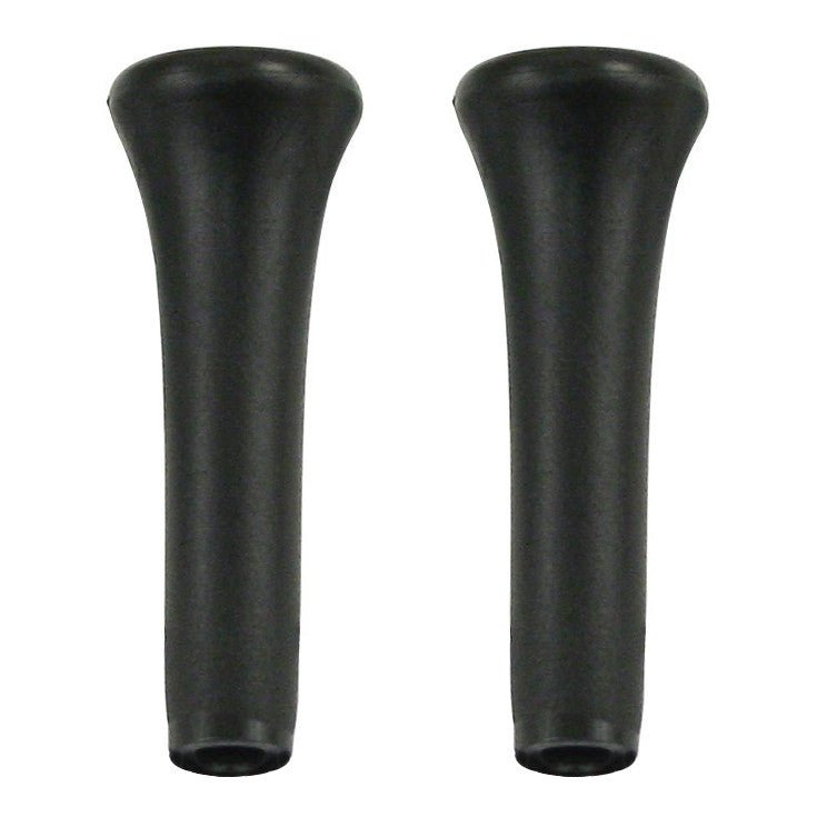 Empi 98 - 2091 Vw Bug Black Door Lock Knobs. Ghia, Bus, Type 3 Vw's, Pair - Moore Parts