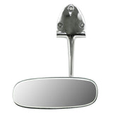 Empi 98 - 8580 Vw Bug Inside Chrome Rear View Mirror W/Sun Visor Holes 1958 - 64 - Moore Parts