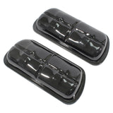 Empi 98 - 9196 - B Stock Black Valve Covers For Vw Bug Ghia Bus, Pair - Moore Parts
