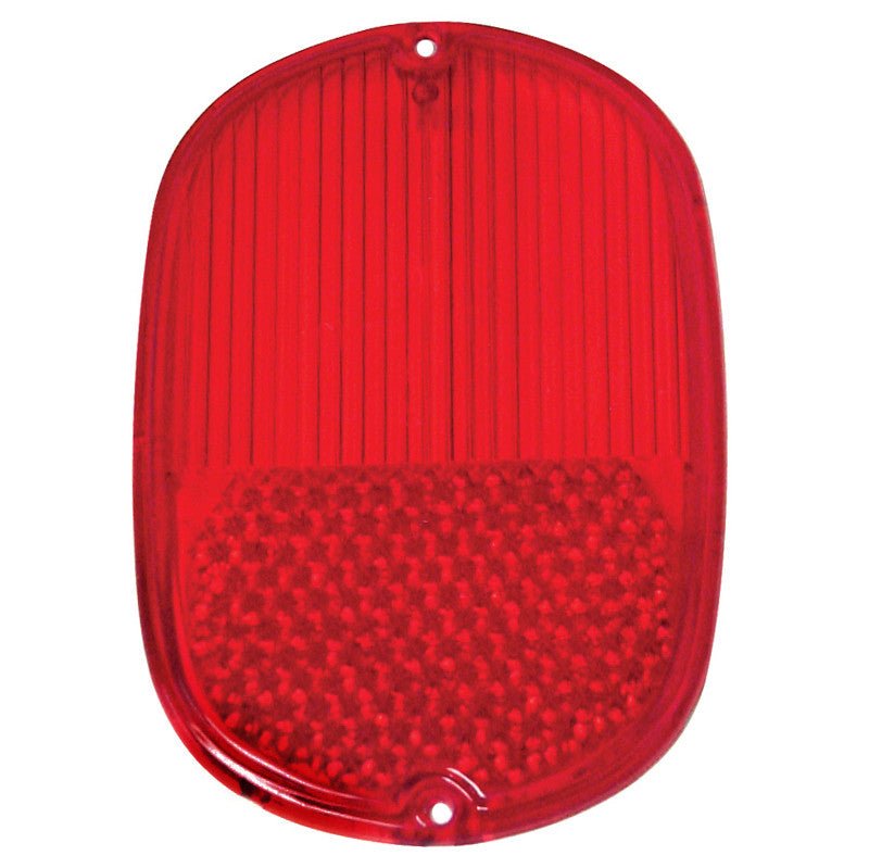 Empi 98 - 9513 Left Or Right Tail Light Lens 1962 - 71 Vw Bus, Red Lens, Each - Moore Parts