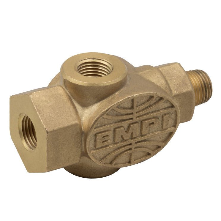 Empi Oil Pressure “T” Fitting. Fits All VW Type 1&2 Air - Cooled Engines. M10X1.0 - Moore Parts