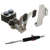 Jamar BP5000X Dune Buggy Pedals 3/4" Brake W/Foot Gas Pedal & Slave Cylinder - Moore Parts