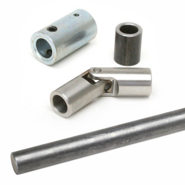 Jamar Performance JS3RK Shift Rod U - joint Linkage Kit 1/2" x 36" Long Steel Rod - Moore Parts