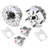 Jamar Performance Short Axle Rear Disc Brake Kit With 2 Piston Caliper - Moore Parts