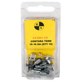 K4 Contura II, III, & V Terminal Housing Wire Terminals, 14 - 16 Ga. Wire, 10 Pack - Moore Parts
