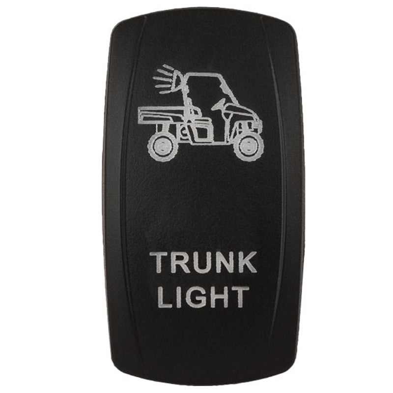 K4 Engraved - 1 "TRUNK LIGHT" Contura Switch Actuator For II, III, V Switch Bodies - Moore Parts