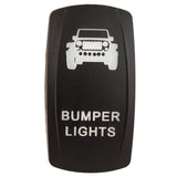 K4 Engraved "BUMPER LIGHTS" Contura Switch Actuator For II, III, V Switch Bodies - Moore Parts