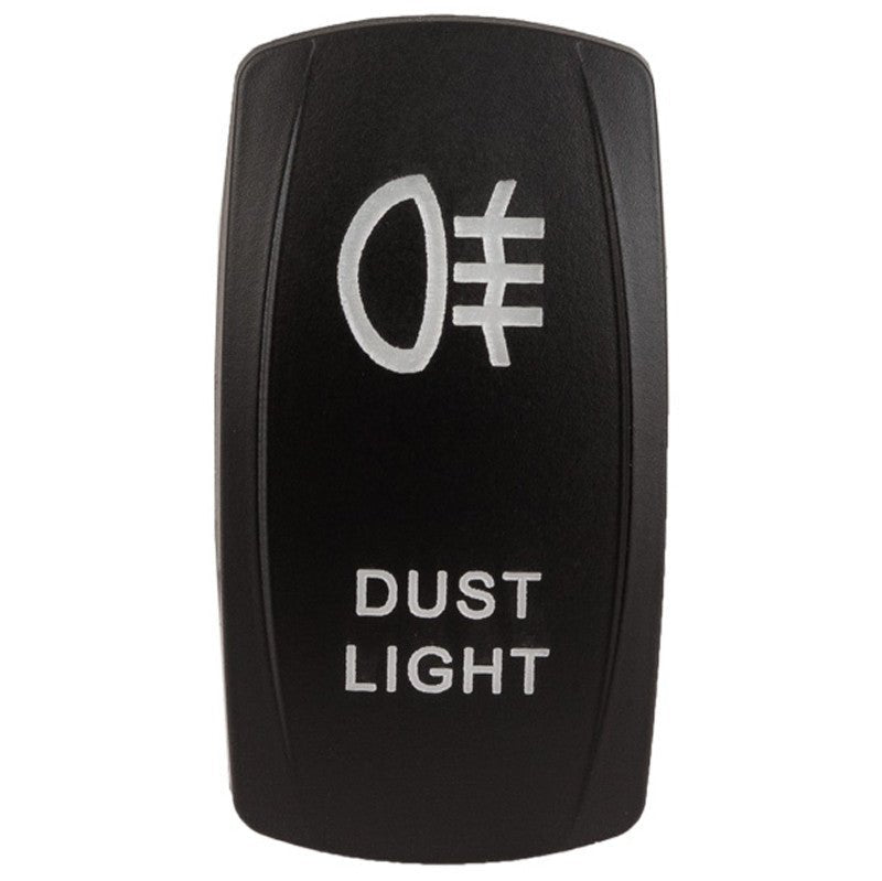 K4 Engraved "DUST LIGHTS" Contura Switch Actuator For II, III, V Switch Bodies - Moore Parts