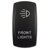 K4 Engraved "FRONT LIGHTS" Contura Switch Actuator For II, III, V Switch Bodies - Moore Parts