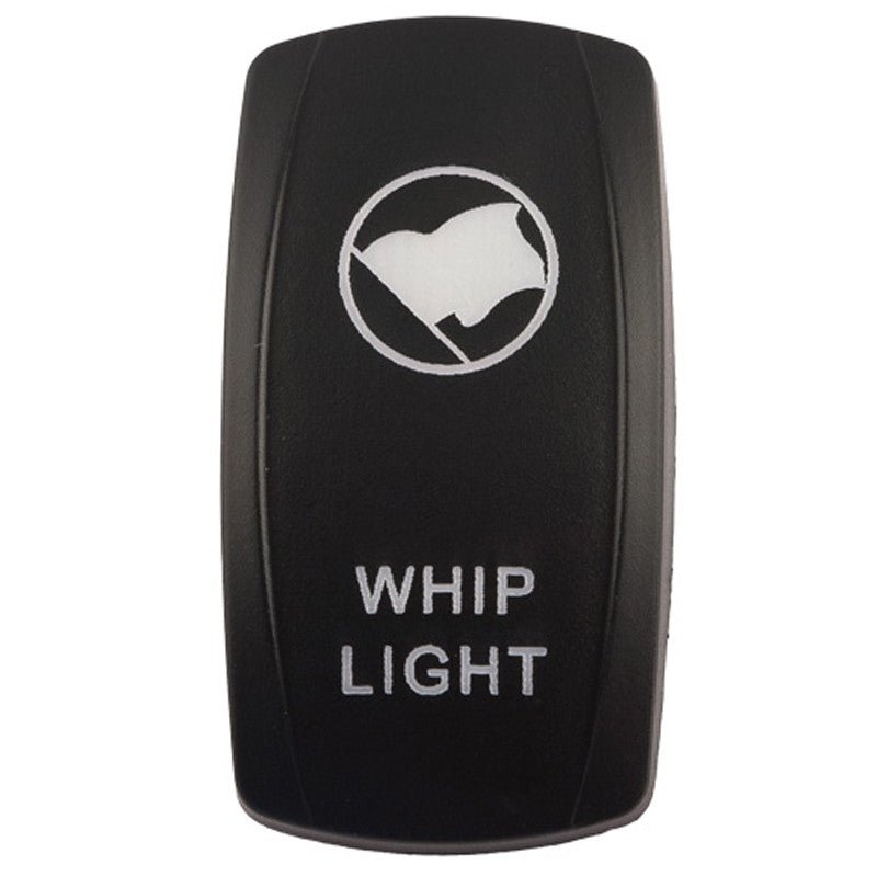 K4 Engraved "WHIP LIGHT" Contura Switch Actuator For II, III, V Switch Bodies - Moore Parts