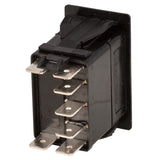 K4 MOMENT ON - OFF - MOMENT ON Contura II, III, & V Switch Body Only, Two Blue LEDs - Moore Parts