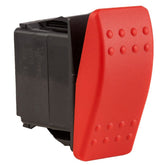 K4 OFF - MOMENT ON Contura II Sealed Switch W/Hard Touch Red Actuator - Moore Parts