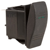 K4 OFF - ON Contura III Sealed Switch W/Soft Touch Actuator One Green Lens - Moore Parts