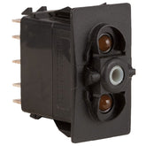 K4 ON - OFF - ON Contura II, III, & V Switch Body Only, Two Amber LEDs - Moore Parts