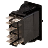 K4 ON - OFF - ON Contura II, III, & V Switch Body Only, Two Red LEDs - Moore Parts