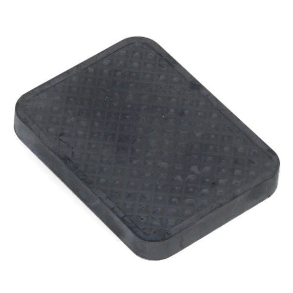 Large Rubber Pedal Pad, 2" Wide X 2 - 3/4" Tall X 3/8" Thick - Moore Parts