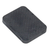 Large Rubber Pedal Pad, 2" Wide X 2 - 3/4" Tall X 3/8" Thick - Moore Parts
