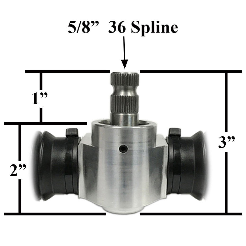 Latest Rage 425141 End Load 8" Rack & Pinion 5/8" - 36 Spline Vw Sand Rail Buggy - Moore Parts