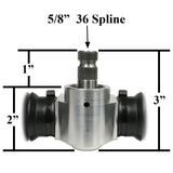 Latest Rage 425141 End Load 8" Rack & Pinion 5/8" - 36 Spline Vw Sand Rail Buggy - Moore Parts