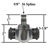 Latest Rage 425145 End Load 11" Rack & Pinion 5/8" - 36 Spline Vw Sand Rail Buggy - Moore Parts