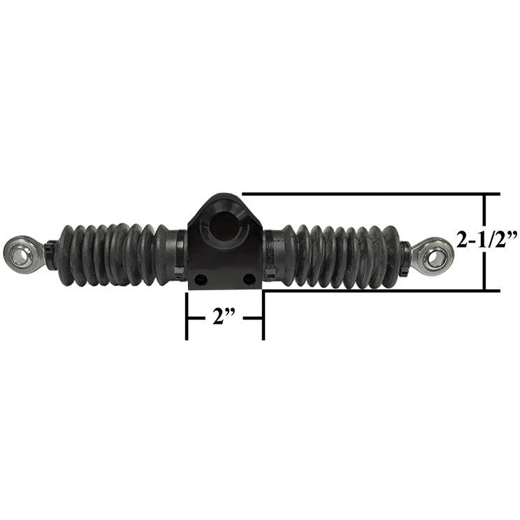 Latest Rage 425145BK End Load 11" Rack & Pinion 5/8" - 36 Spline Vw Sand Rail Buggy - Moore Parts