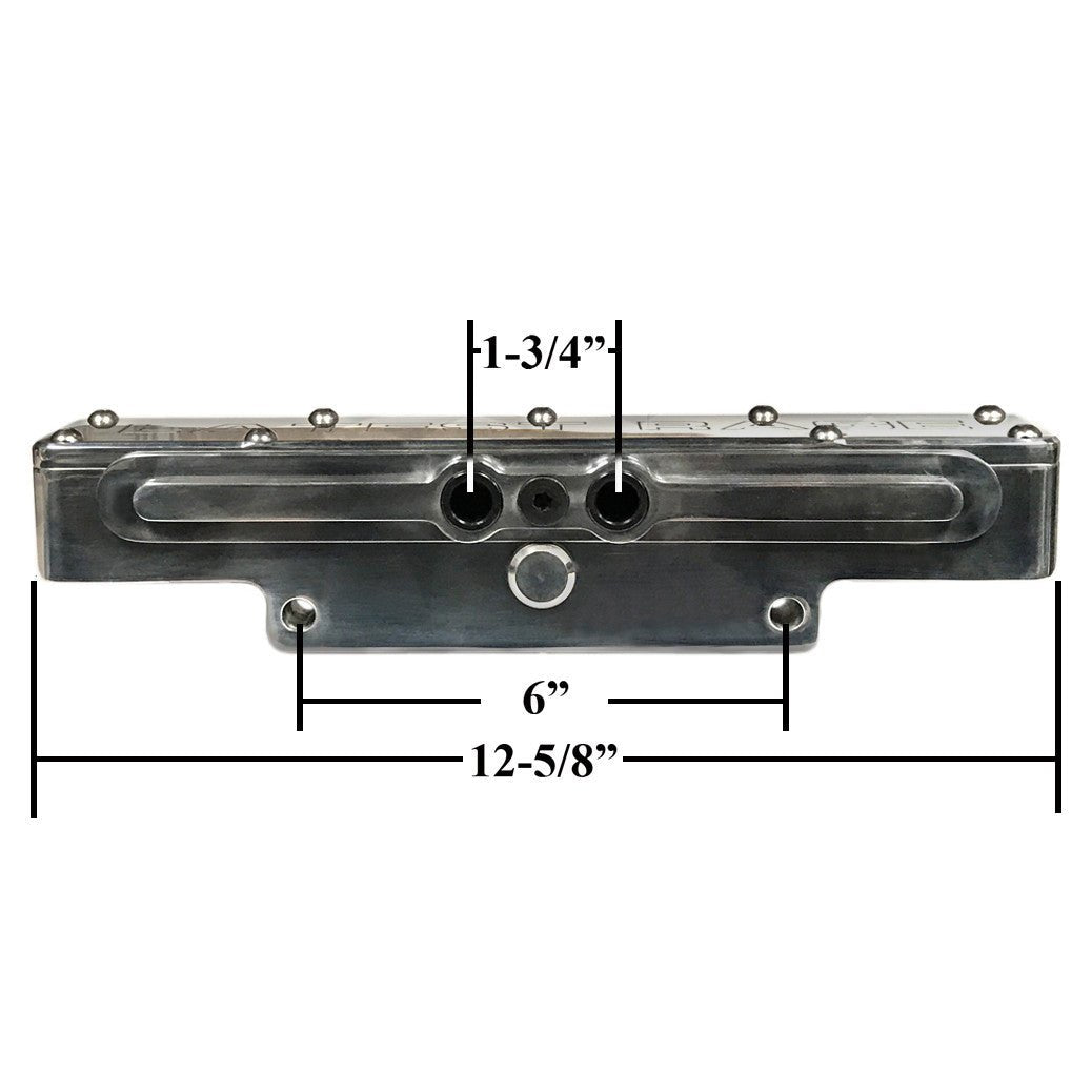 Latest Rage 425146 Billet Center Load Rack & Pinion 3/4" - 48 Spline, Polished - Moore Parts