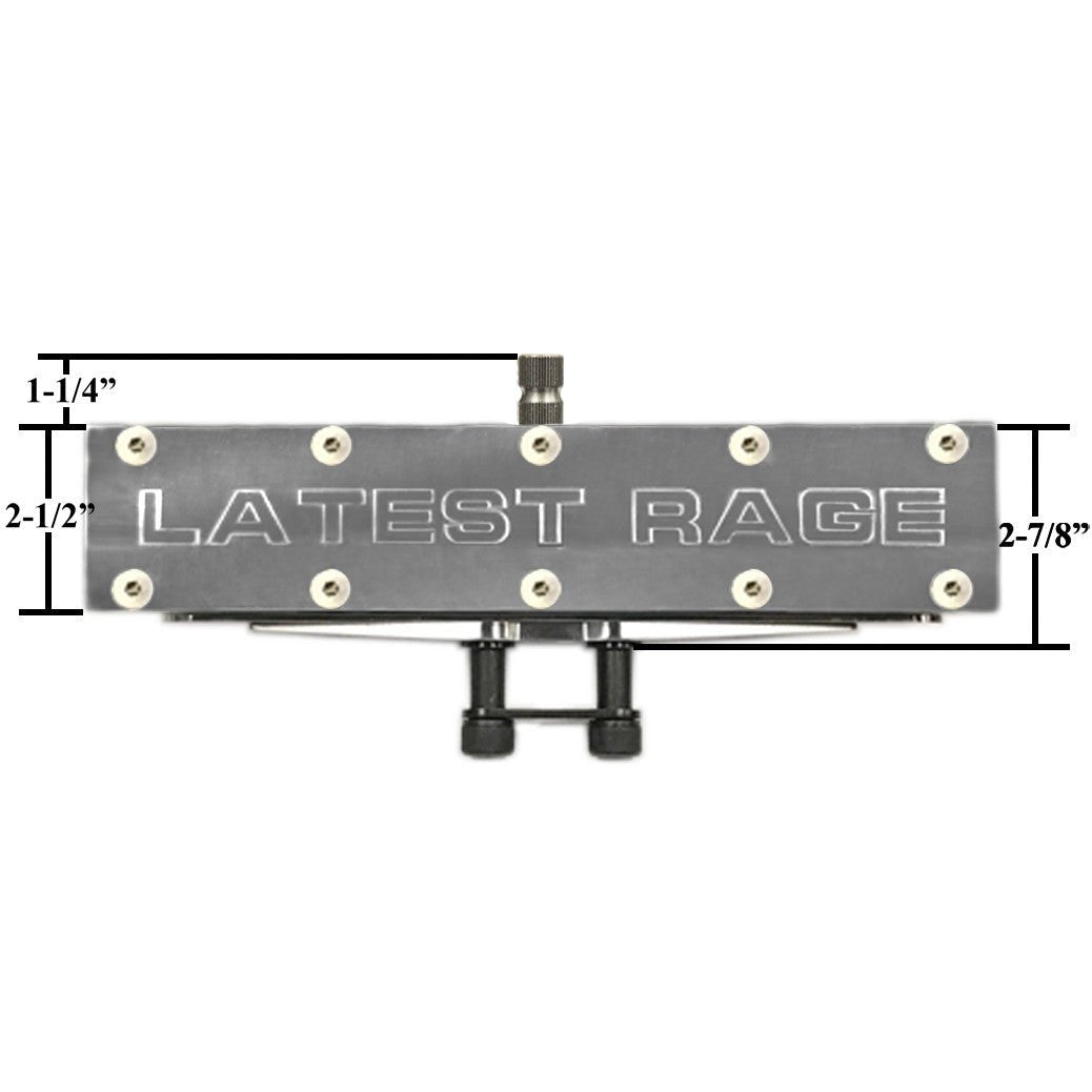 Latest Rage 425147 Billet Center Load Rack & Pinion 3/4" - 48 Spline, Polished - Moore Parts