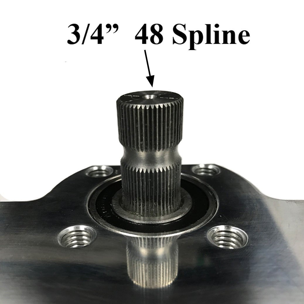 Latest Rage 425147 Billet Center Load Rack & Pinion 3/4" - 48 Spline, Polished - Moore Parts