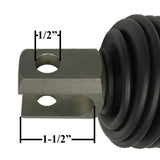 Latest Rage 425152BBK Black Billet End Load Rack & Pinion 5/8" - 36 Spline Vw Dune Buggy - Moore Parts