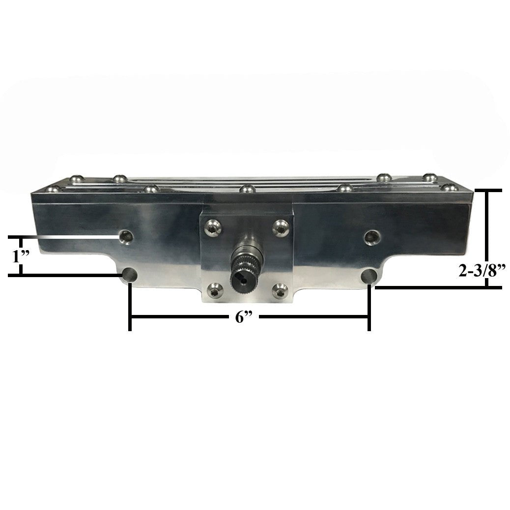 Latest Rage 425153B Billet Center Load Rack & Pinion 5/8" - 36 Spline, Dune Buggy - Moore Parts