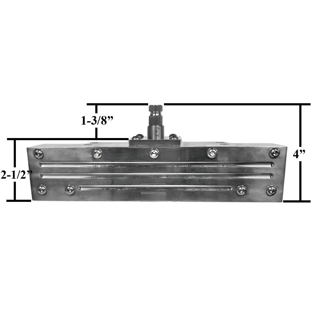 Latest Rage 425153B Billet Center Load Rack & Pinion 5/8" - 36 Spline, Dune Buggy - Moore Parts