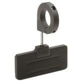 Latest Rage 857840B - 1.75 Black Aluminum Rear View Mirror, Clamp On 1 - 3/4" Tube - Moore Parts