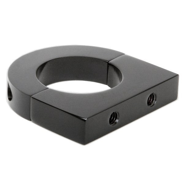 Latest Rage Black Aluminum Clamp Bracket With 1/4" - 20 Threads For 1 - 1/2" Tube - Moore Parts