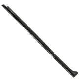 Left Inner Door Window Scraper Vw Bug 1965 - 6/1968, 7 Clip Model - Moore Parts