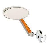 Manx Buggy Chrome Sideview LED Oval Mirror With Aluminum Mount - Moore Parts