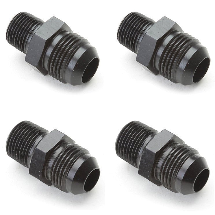 Mesa 72 Plate Oil Cooler/Electric Fan Kit W/Thermostat, AN Hose, Black Fittings - Moore Parts