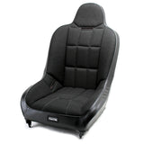 Pair - Empi 62 - 2751 Race Trim Suspension Hi - Back Seats - Black Cloth/Black Vinyl - Moore Parts