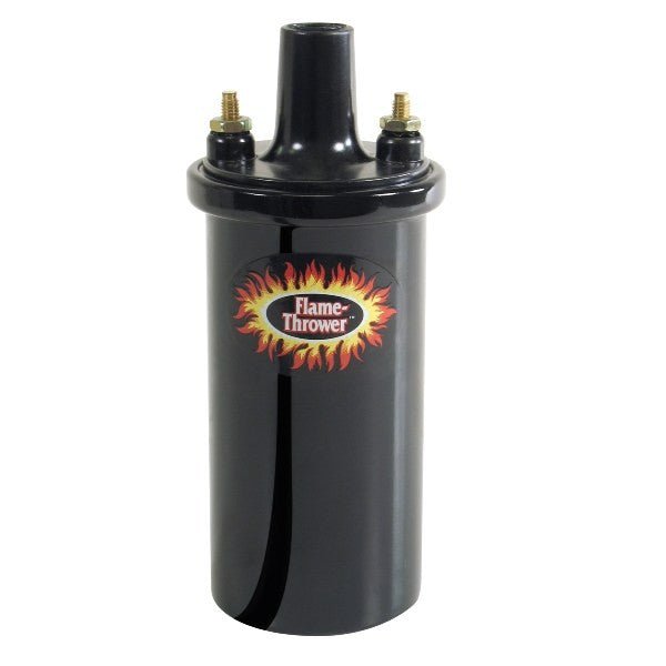 Pertronix 40111 Flame Thrower 12V Black Coil 1.5 Ohm / 40000 Volts Epoxy Filled - Moore Parts