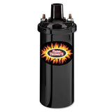 Pertronix 45011 Flame Thrower II 12V Black Coil 0.6 Ohm / 45000 Volts Oil Filled - Moore Parts