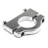 Polished Aluminum Clamp Bracket Thru - Bolt Design For 1 - 1/2" Tube - Moore Parts