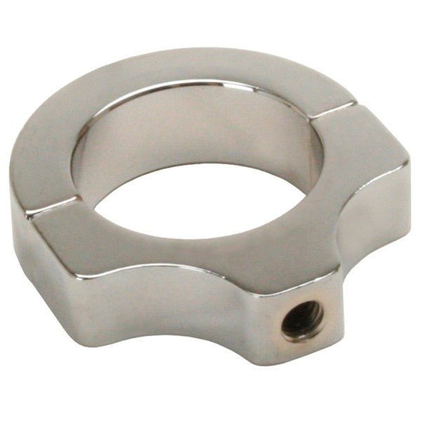 Polished Aluminum Clamp Bracket With 3/8" - 16 Thread For 1 - 3/4" Tube - Moore Parts