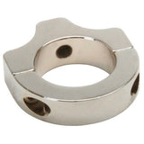 Polished Aluminum Clamp Bracket With 3/8" - 16 Thread For 1 - 3/4" Tube - Moore Parts