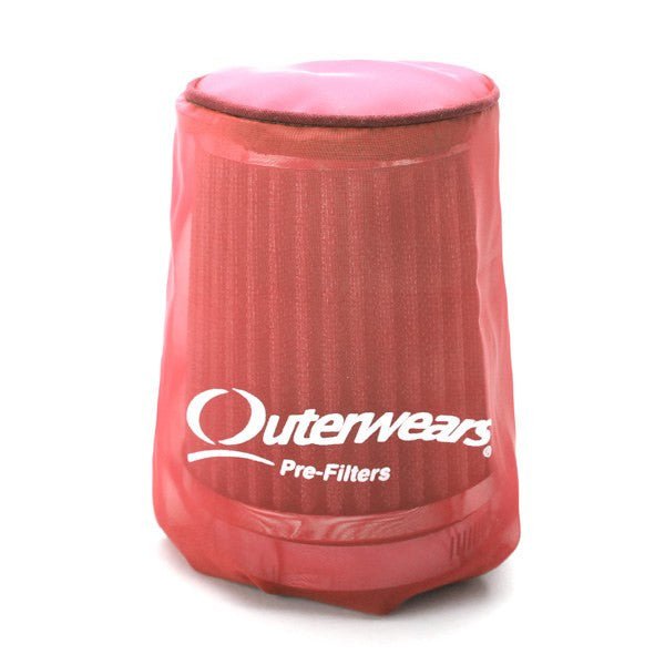Red Outerwear Prefilter Round 7" Tall Cone 10 - 1316 - 03 - Moore Parts