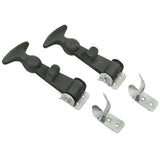Rubber Baja Or Jeep Hood Hold Down Latches, Pair - Moore Parts