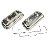 Scat 80240T Stainless Steel Clip On Valve Covers - Vw Engine 1600cc - 2275cc Pair - Moore Parts