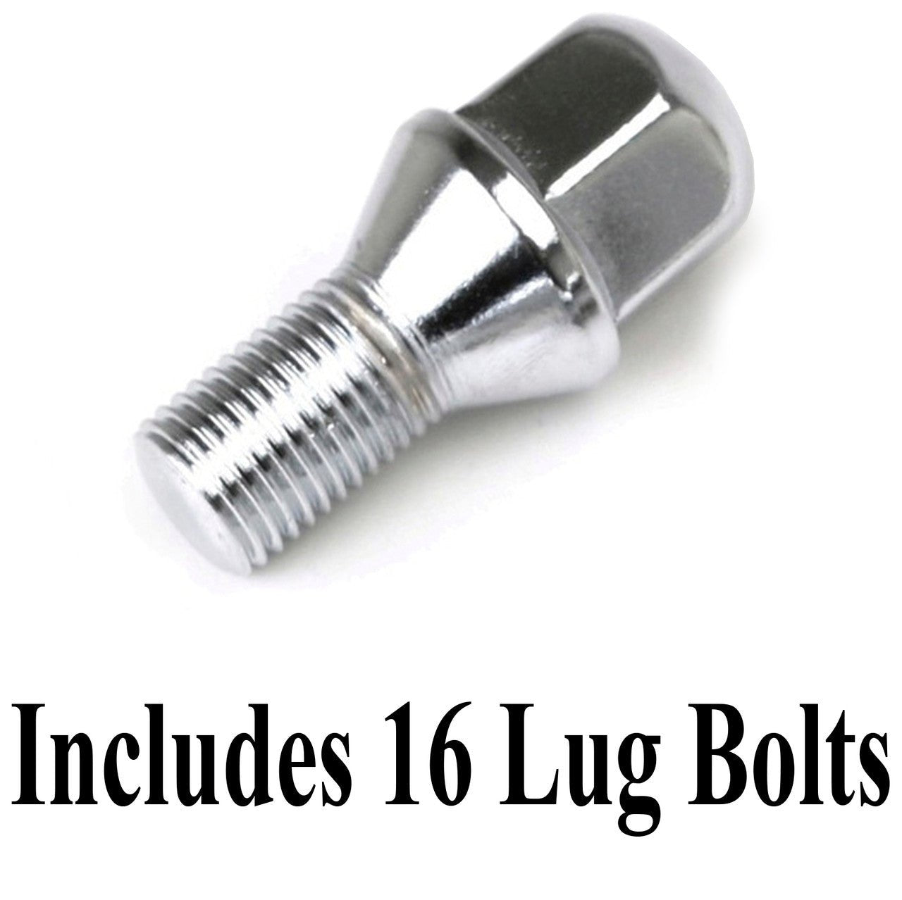 Set Of 4 15" X 5 - 1/2" Vw Bug 4 Lug Polished Empi Smoothie Wheels & Lug Bolts - Moore Parts